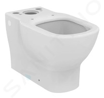 Ideal Standard Tesi - WC kombi mísa, spodní/zadní odpad, AquaBlade, bílá T008201