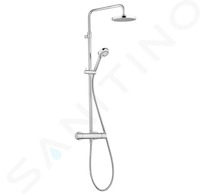 Kludi Logo - Sprchový set Dual Shower System s termostatem, 20 cm, chrom 6809205-00