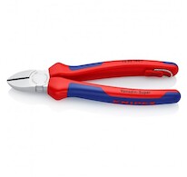 KNIPEX Boční štípací kleště chrom s pojistkou 7005180T