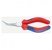 KNIPEX Kleště jehlové zahnuté chrom 3125160