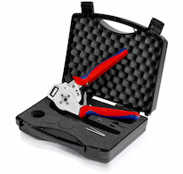 KNIPEX Lisovací kleště čtyřtrnové 975265DG