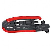 KNIPEX Nástroj pro KOAX konektory 974020SB