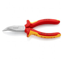 KNIPEX Půlkulaté kleště zahnuté chrom 2526160