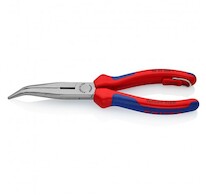 KNIPEX Půlkulaté kleště zahnuté s pojistkou 2622200T