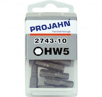 PROJAHN Bit inbus 6/25mm 10ks/bal 2744-10