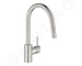 Grohe Concetto - Dřezová baterie s výsuvnou sprškou, supersteel 31483DC2