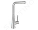 Grohe Zedra - Dřezová baterie s výsuvnou sprškou, supersteel 32553DC2