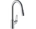 Hansgrohe Focus M42 - Dřezová baterie M4216-H220 s výsuvnou sprškou, chrom 71820000