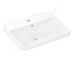 Hansgrohe Xuniva Q - Umyvadlo, 55x45 cm, s přepadem, otvor pro baterii, bílá 60162450