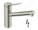 Hansgrohe Zesis M33 - Dřezová baterie, vzhled nerezu 74806800